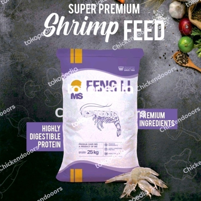 PELET TENGGELAM FENGLI 3L SINKING FEED IKAN MAS KOKI KOI UDANG 25KG