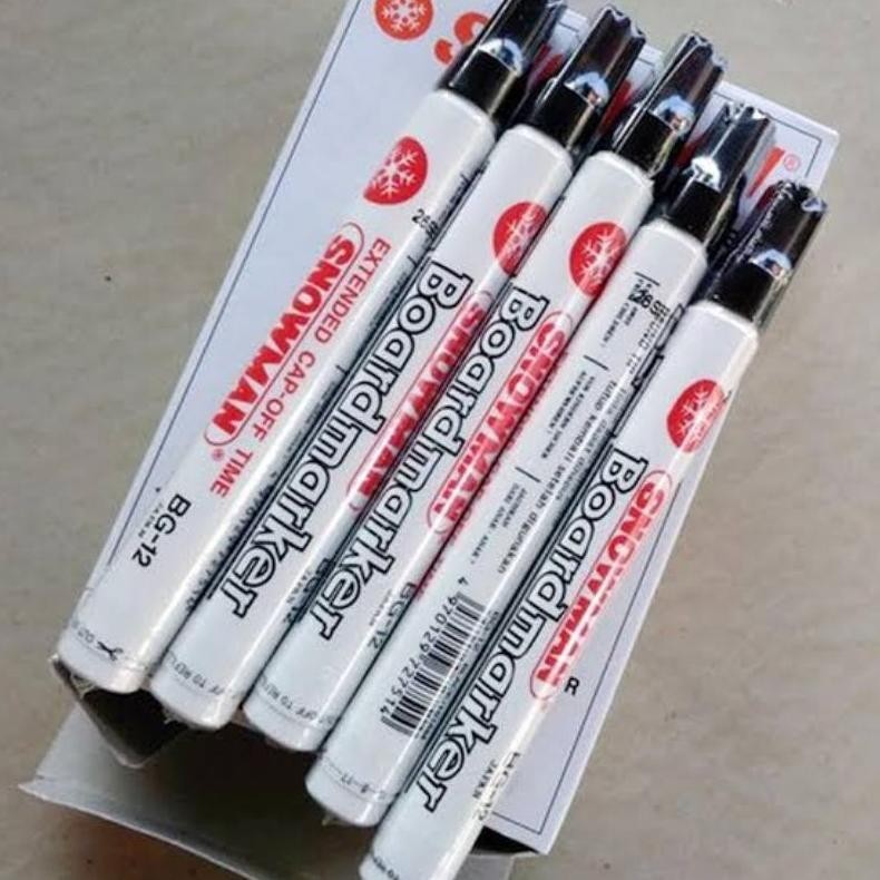 

ty-65 Spidol WHITEBOARD / PAPAN TULIS SNOWMAN BG-12 Original