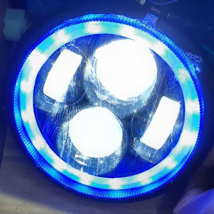 LAMPU REFLEKTOR DAYMAKER 5,7inch ANGEL BATOK CB100 Import Premium