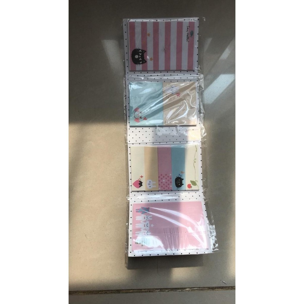

Note Pad / Sticky Notes / Pembatas Buku Made In Korea Oktavianilaris