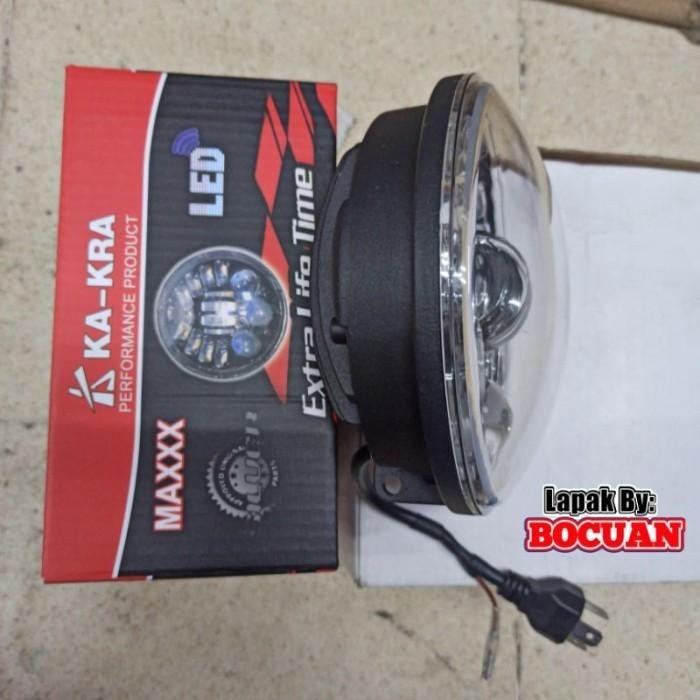 lampu daymaker 5,75 inch dot sae 16 titik led 5.75 5 75 575 cb100 w175 Import Premium