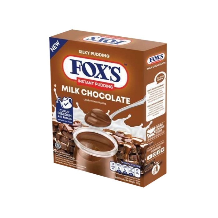 

FOX'S Instant Pudding Milk Chocolate Box 160 g K01