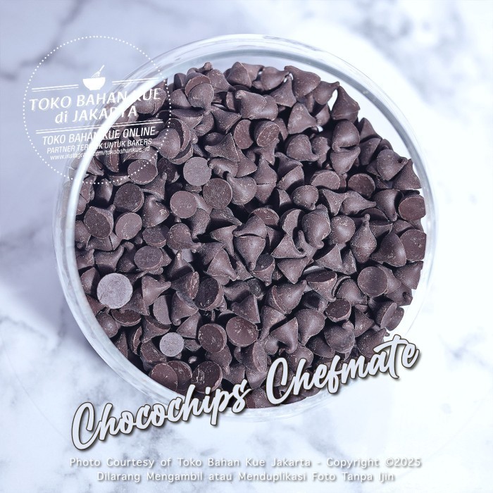 

Chefmate Cokelat Chips 250gr Chip Dark Chocolate Chocochip Compound K01