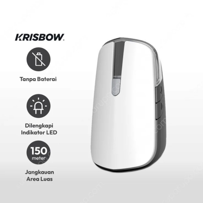 Krisbow Bel Pintu Wireless One Bell 581P - Putih