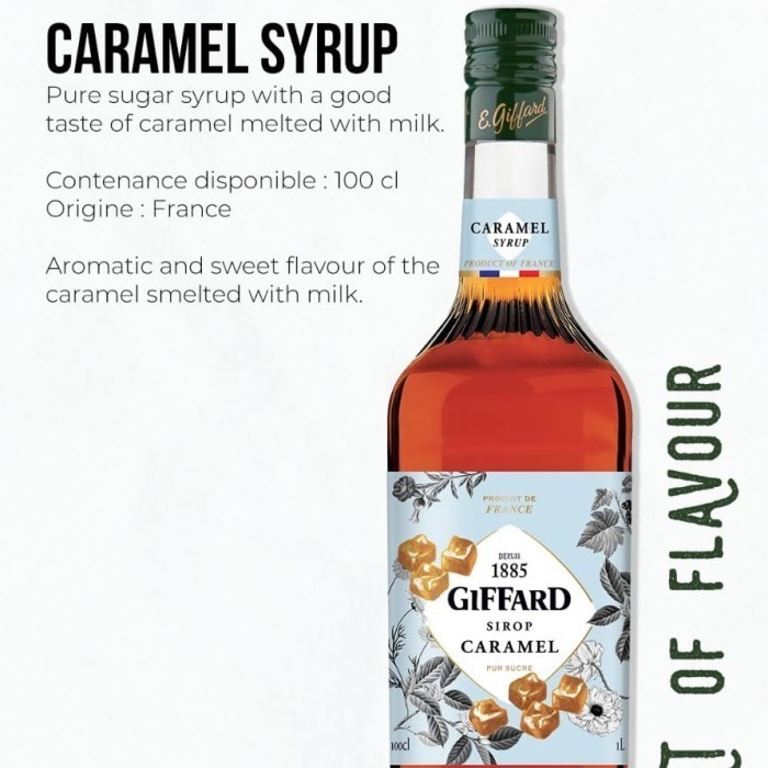 

Giffard Syrup Caramel 1L Sirup Giffard Caramel 1 Liter