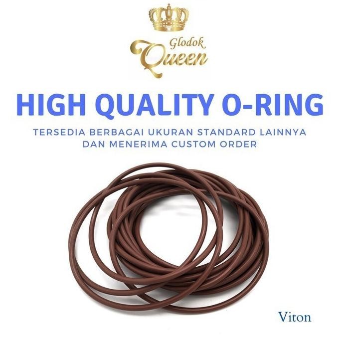 O-Ring Oring Standard Metric Viton75 2X54 Cs 2 X Id 54 Mm