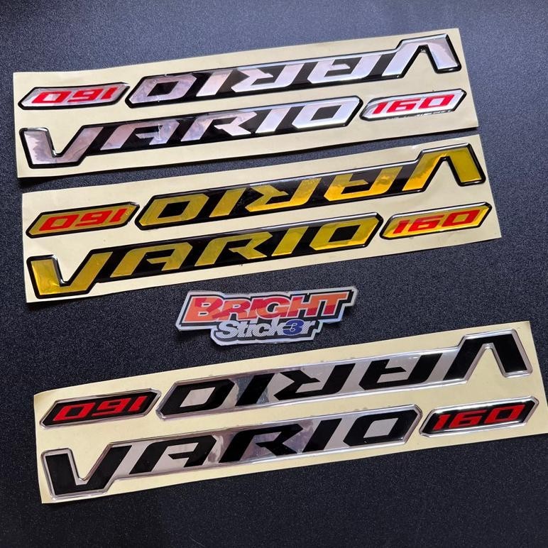 Sticker Stiker Emblem VARIO 160 TIMBUL