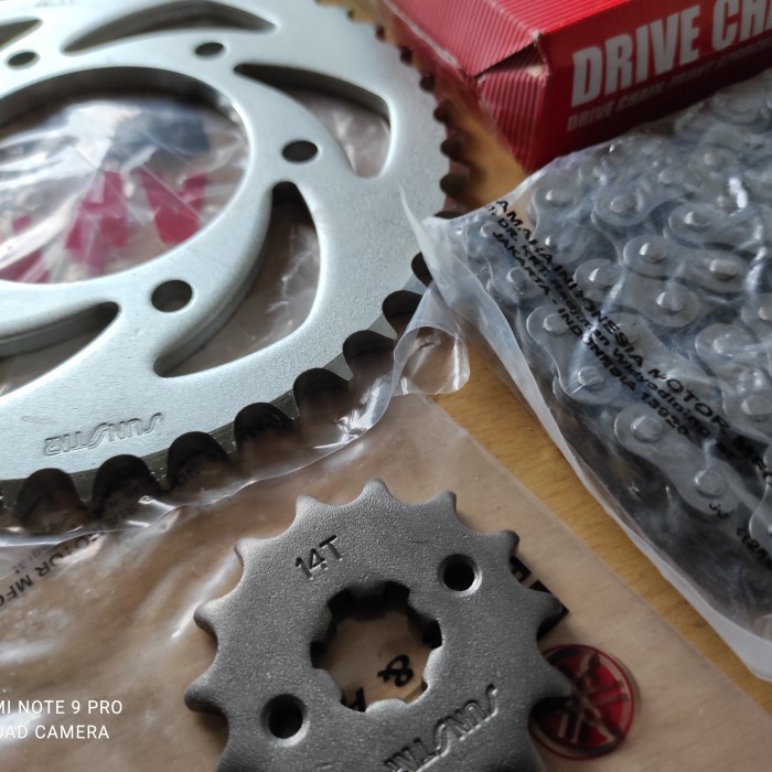 Gear Gir Set Gearset Girset Vixion New Nva Nvl Ori Set