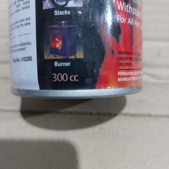 Pilok Pilox Pylox Cat Semprot Diton Hi-Temp Hi Temp Bronze Cat Tahan P