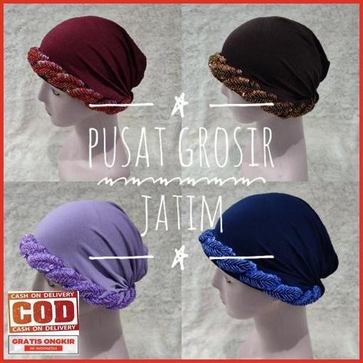 Bisa Cod Topi Ciput Hijab Kupluk Nenek Turban Haji Dan Umroh Premium Topi Kupluk Wanita Dewasa Termu