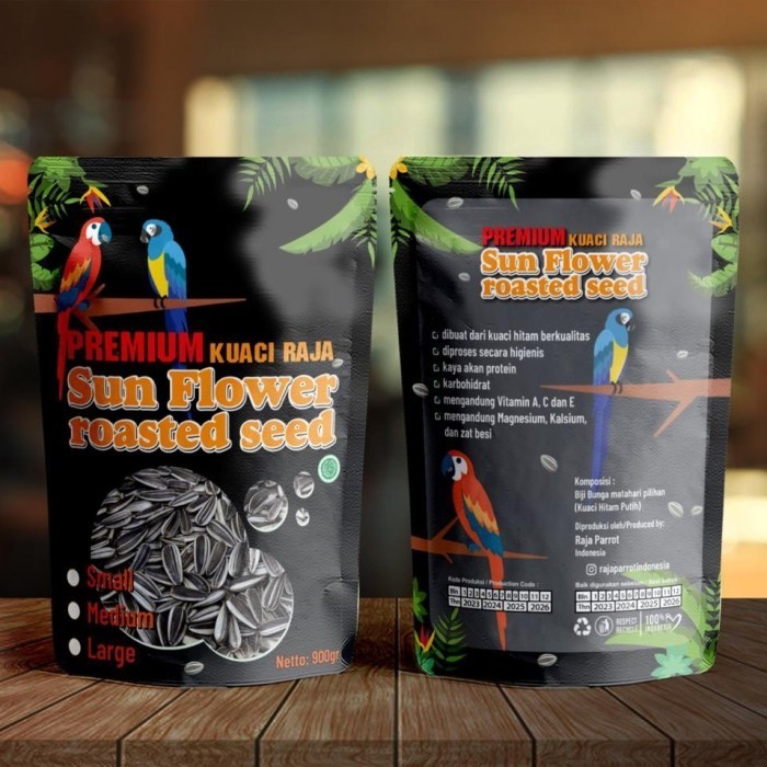 

Pakan Burung Kuaci Raja Roasting Seed