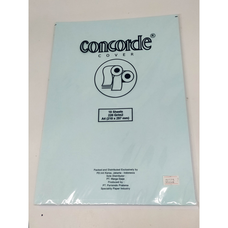 

Concorde Cover A4 S. Blue 80232