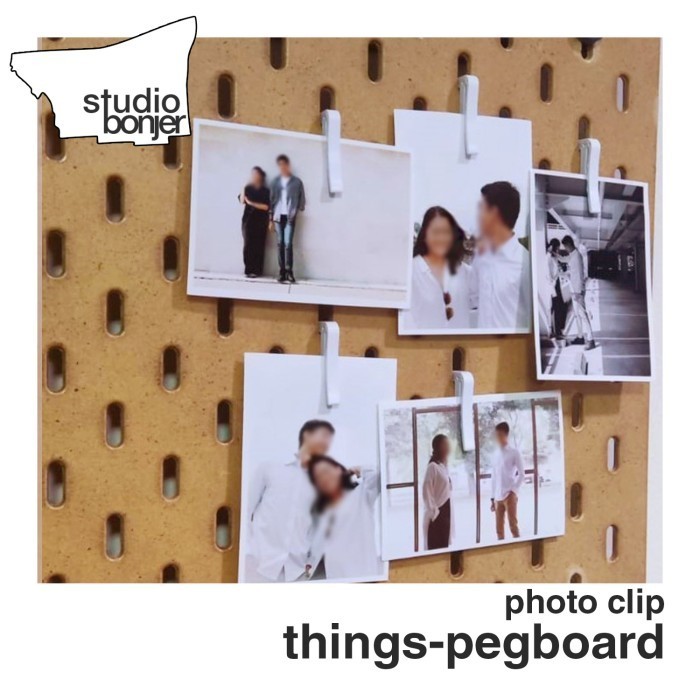 

PEGBOARD PHOTO CLIP - JEPITAN FOTO - AKSESORIS PAPAN BERLUBANG