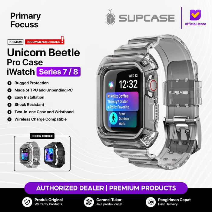 Supcase Apple Watch Series 8 / 7 45 MM UB Pro Case - Primary Focuss