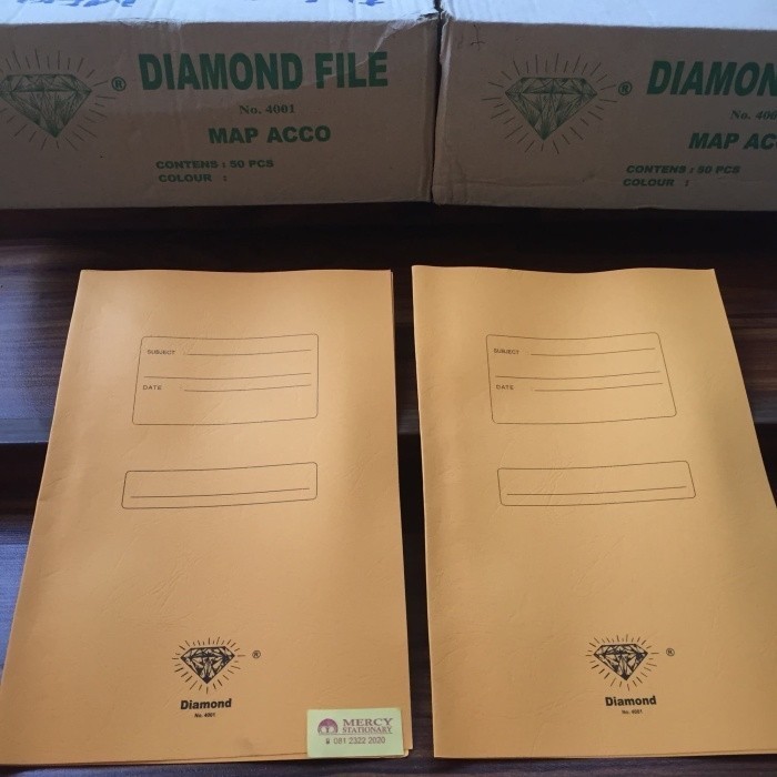

Map Kertas Acco Diamond / Stopmap Snell Kertas Bufalo
