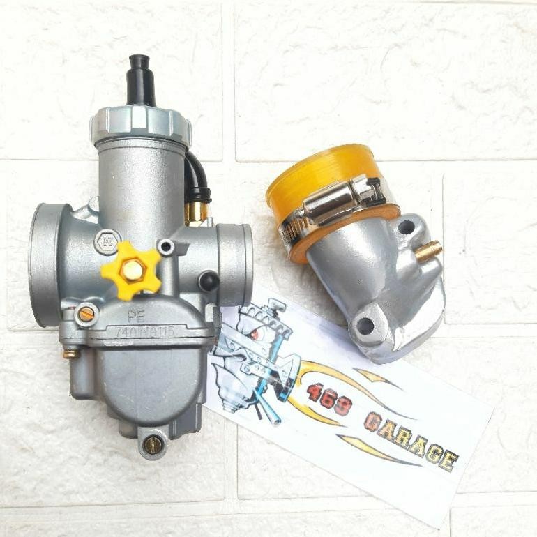 PROMOO>> PAKET INTAKE MANIPOL MIO TLON + KARBURATOR PE KEIHIN(24,26,28) | KARBU PE & MANIPOL MATIK M