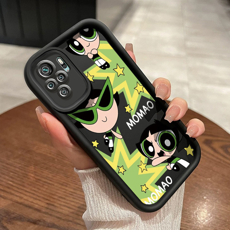 Casing Hp Xiaomi Redmi Note 10 Redmi Note 10s Redmi Note 10 Pro POCO M5s Case HP pola Gadis Powerpuf