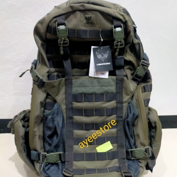 ransel vigoroso original asli jatah pembagian tni / tas vigoroso