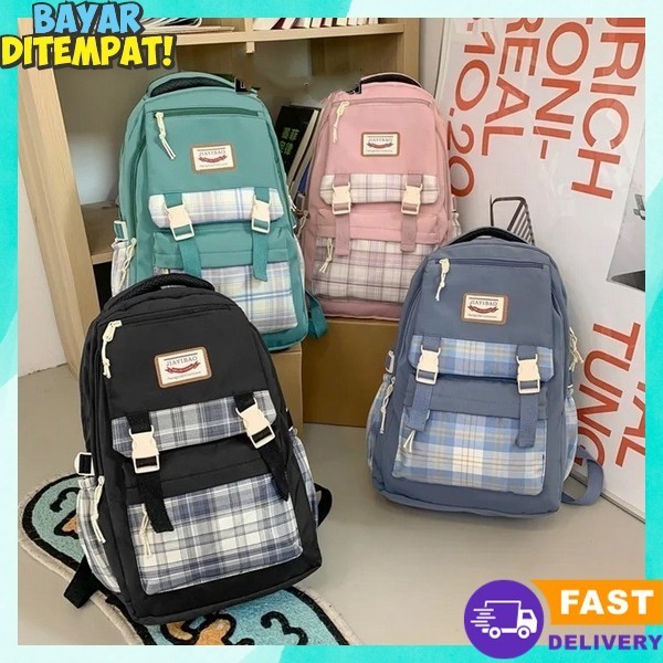 Bagpack Rensel Kuliah Travel Besar Keren Besar Kerja Wanita Casual Kuliah Murah Tangsel Ukuran Tas C