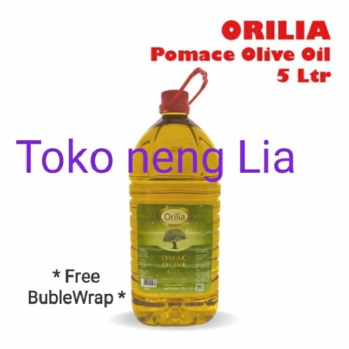 

Orilia Pomace Olive Oil 5 Liter/Minyak Zaitun 5L Ori