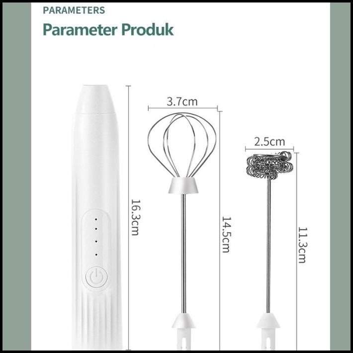 HAND MIXER MINI PENGADUK KOPI ELEKTRIK KOCOKAN KOPI PENGADUK MINUMAN