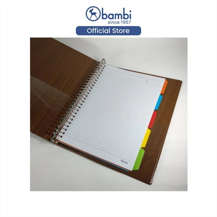 

Bambi File Note 2520 A5 Cream Wood