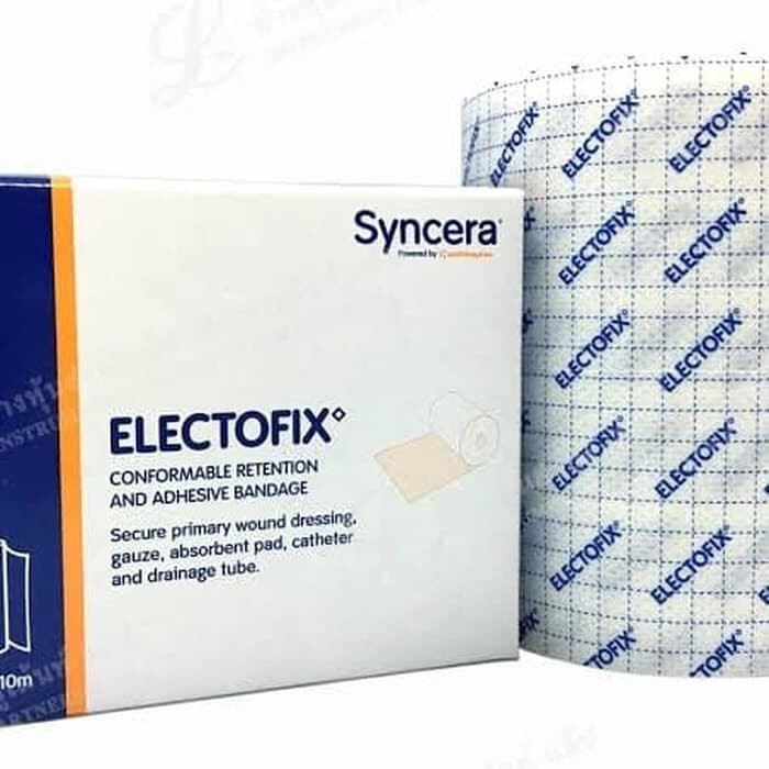 Plester Luka Electofix Syncera 10Cmx10M - Perekat Elastis Perban Luka