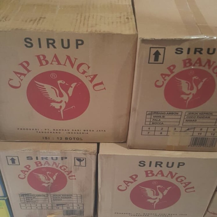

Sirup Cap Bangau 1 Dus Isi 12 Botol