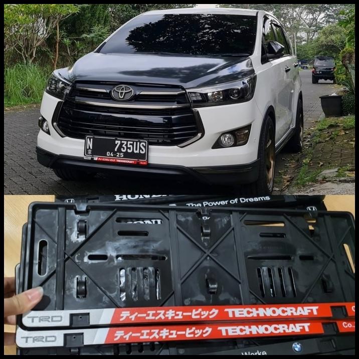 DUDUKAN PLAT NOMOR MOBIL TRD INNOVA FORTUNER
