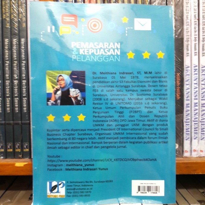 

Buku Pemasaran Dan Kepuasan Pelanggan Meithiana Indrasari