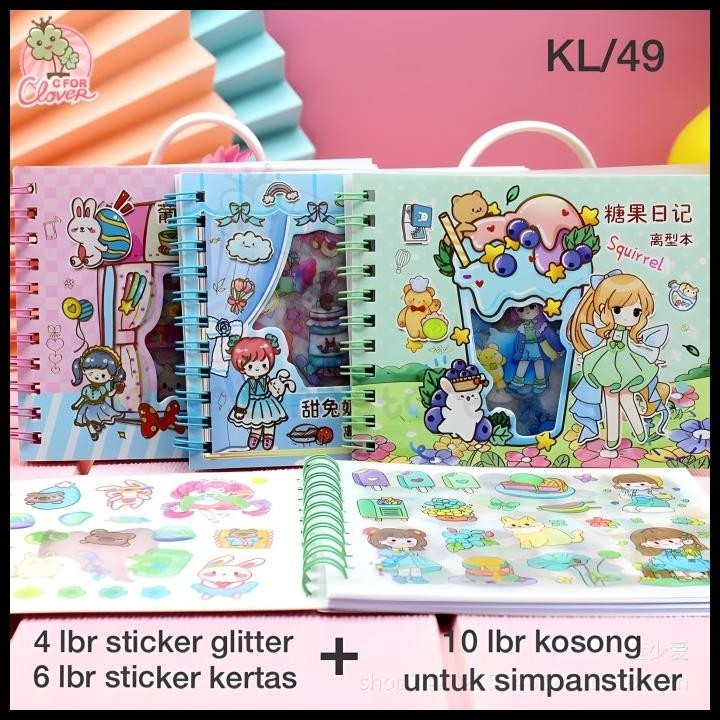 

GRATIS ONGKIR STICKER BINDER BOOK BUKU ALBUM STIKER TEMPEL COPOT LUCU BINDER VIRAL !!!
