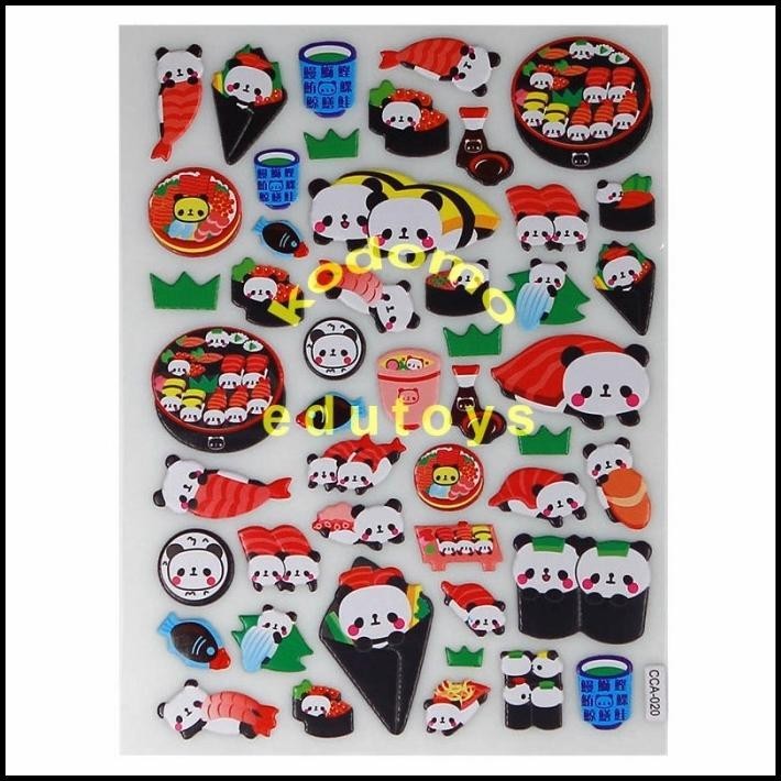 

TERMURAH STICKER STIKER ANAK TIMBUL PANDA 2773