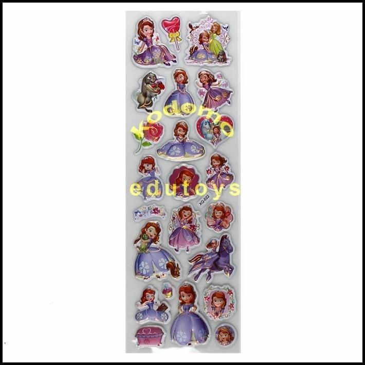 

DISKON STICKER STIKER ANAK TIMBUL SOFIA THE FIRST 2759 !!!