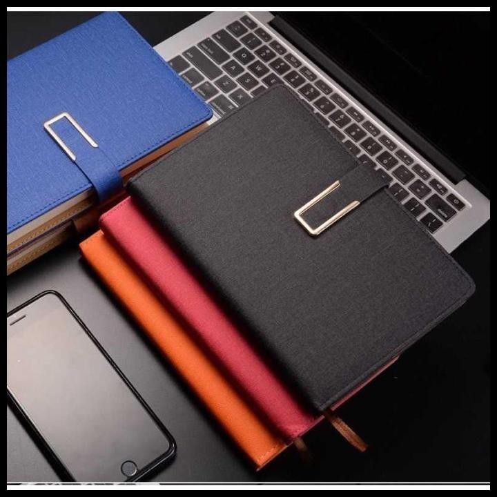 

BEST DEAL BUKU TULIS KERJA KERTAS NOTE CATATAN HARD COVER KULIT A5 - BIRU NAVY !!!!!