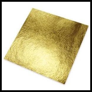 

DISKON GOLD LEAF 100 PCS / KERTAS GILDING FOILPAPER EMAS SILVER SLIME HIASAN !!!!