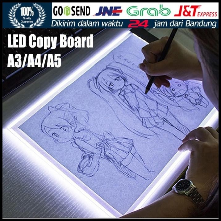 

HOT DEAL DRAWING TRACING BOARD LED A4/A3 COPY BOARD PAPAN LED JIPAK GAMBAR !