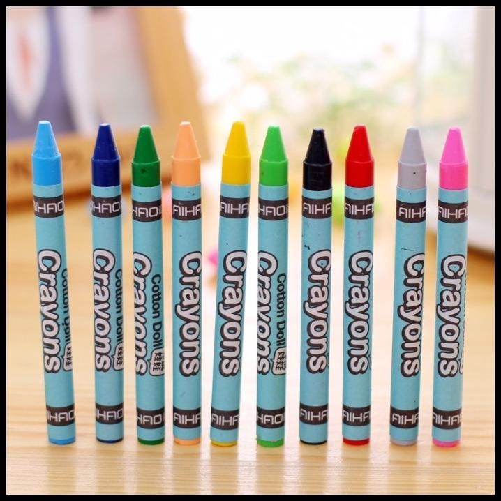 

BEST DEAL CRAYON SET 12PCS / CRAYON ANAK TIDAK BERACUN / CRAYON MEWARNAI RM