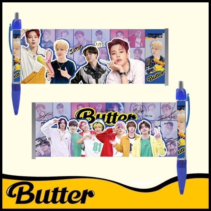 

GRATIS ONGKIR SOUVENIR PEN BTS BOLPOIN BTS BUTTER POSTER BTS BUTTER EDITION 522-59 !