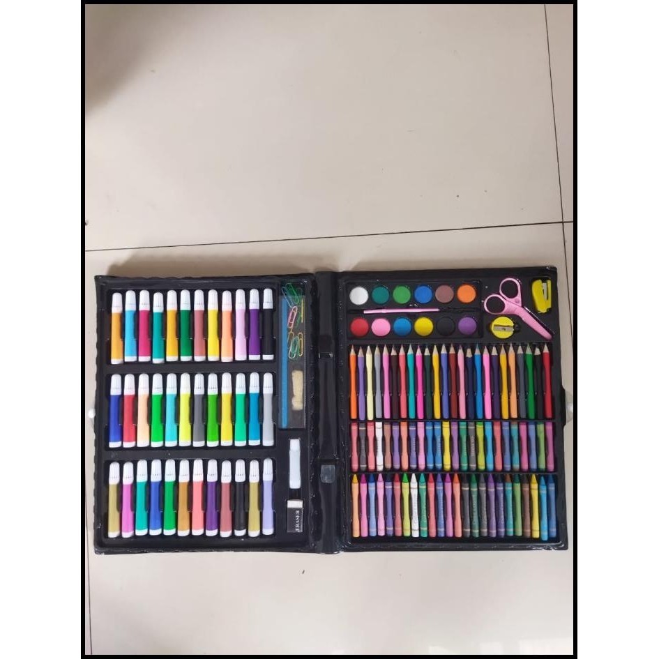 

HOT DEAL CRAYON/PENSIL MEWARNAI 1 SET 150PCS PAKET LENGKAP TERMURAH !!!!