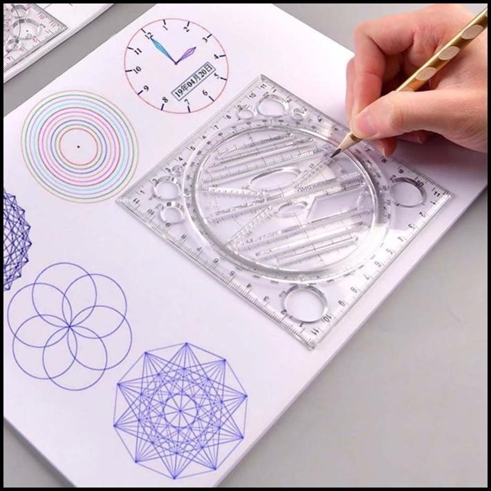 

HOT DEAL PENGGARIS GEOMETRI MULTIFUNGIS LENTUR BUSUR DERAJAT | RULER PENGGARIS !!!!!