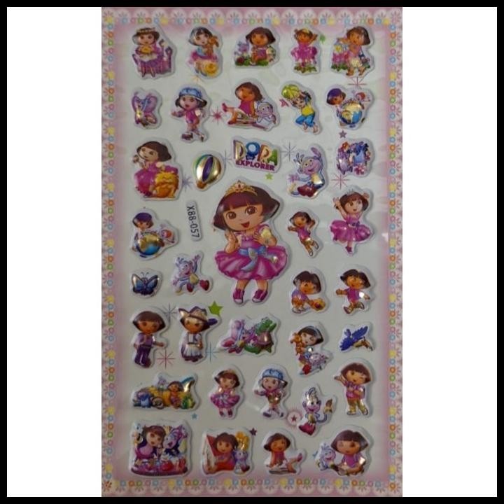 

HOT DEAL STIKER STICKER ANAK TIMBUL DORA 02 !
