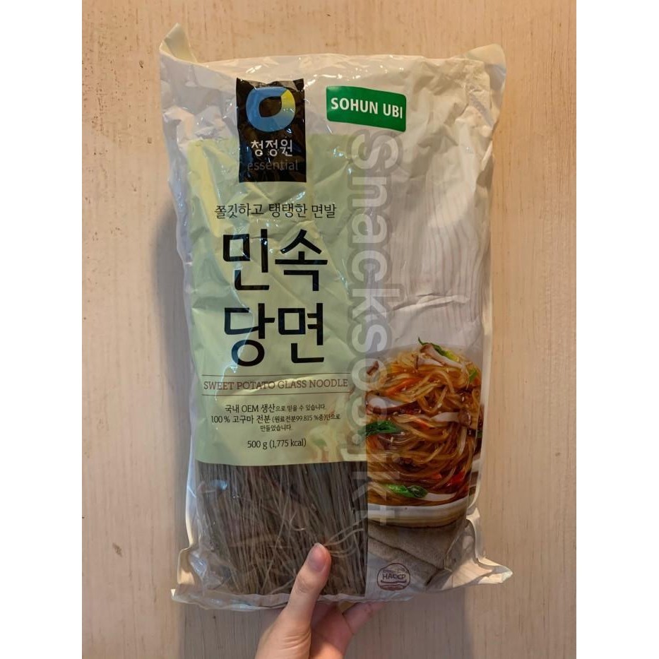 

[500Gr] Chung Jung One Sohun Ubi Folk Vermicelli Noodle- Japchae Korea