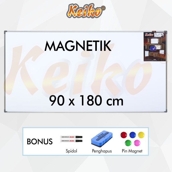 

Terbaru Papan Tulis Whiteboard Gantung Magnet Single Face Keiko 90 X 180 Cm Promo Terlaris