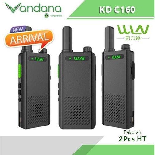 HT WALKIE TALKIE WLN KDC160 / KD C160 UHF 400-470 MHz