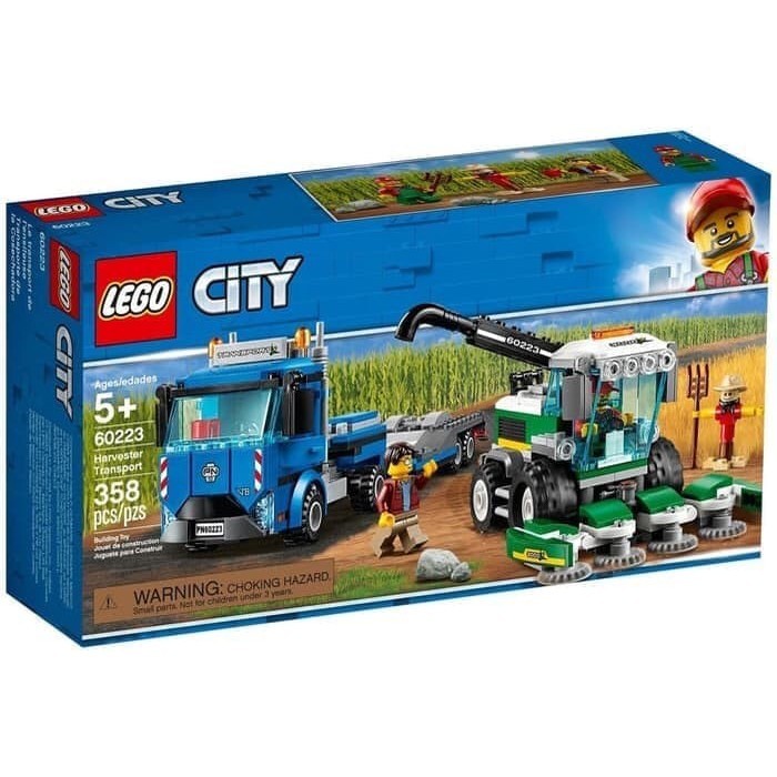 LEGO 60223 CITY Harvester Transport - Blocktopia