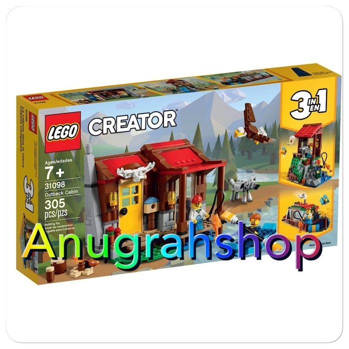 LEGO 31098 CREATOR Outback Cabin - Blocktopia