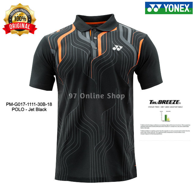 Kaos / Jersey Badnton Yonex Polo Tru Cool Pm 1111