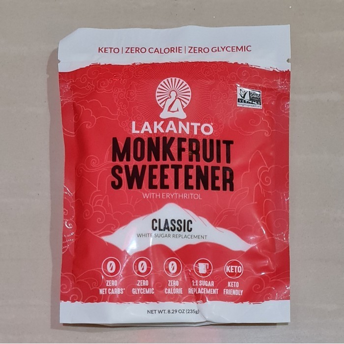 

Lakanto Monkfruit Sweetener With Erythritol Classic 235 Gram - Adelineez