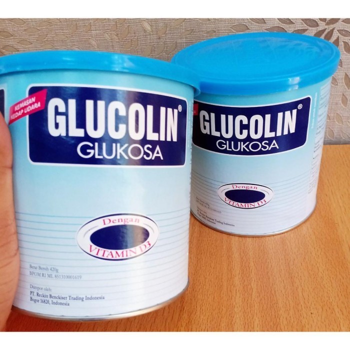 

Glucolin Glucose Glukosa / Gula Anggur With Vitamin D3 420 Gram - Adelineez
