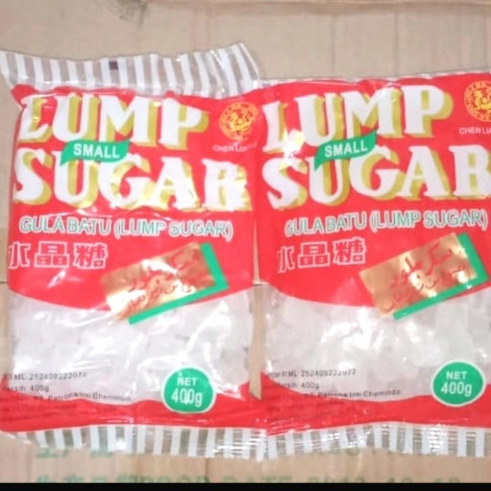 

Gula Batu Full Karton 400G X 50 Bungkus / Lump Sugar Small 400G X50Bks - Adelineez